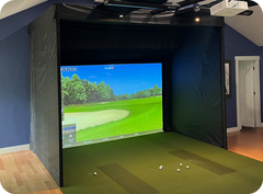 aboutGOLF aG Sim Kit Enclosure - Compact Golf Simulator
