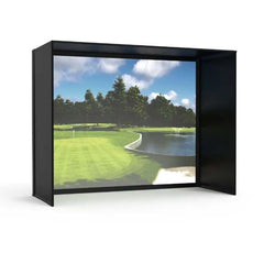 DIY Golf Simulator Enclosure Kit w/ Impact Screen by Carl's Place