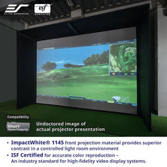 Elite Screens GolfSim Bay Series Golf Projector Screen