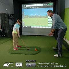 Elite Screens GolfSim Bay Series Golf Projector Screen