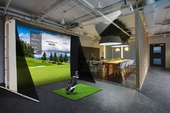 Elite Screens GolfSim Portable ImpactWhite® 350 Series Projector Screen