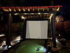 Elite Screens GolfSim Portable ImpactWhite® 350 Series Projector Screen