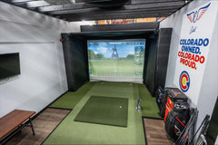 The Sport Screen Parlour Series Golf Enclosure Impact Screen