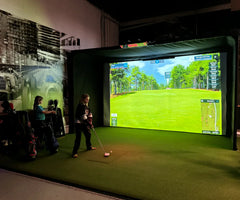The Sport Screen Parlour Series Golf Enclosure Impact Screen