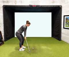 The Sport Screen Parlour Series Golf Enclosure Impact Screen
