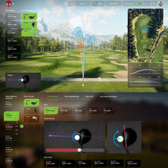 TruGolf APOGEE Golf Simulator w/ Starter 10 Enclosure + Gimme Package