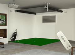 The Sport Screen Vanish Series Retractable Golf Enclosure
