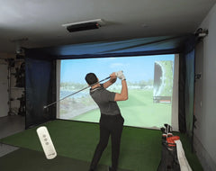 The Sport Screen Vanish Series Retractable Golf Enclosure