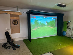 Vanish LITE Hybrid-Retractable Golf Enclosure