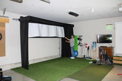 Vanish LITE Hybrid-Retractable Golf Enclosure