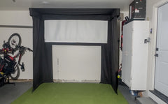 Vanish LITE Hybrid-Retractable Golf Enclosure