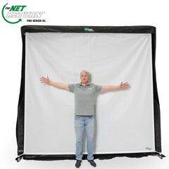 Pro Series V2 Large Golf Simulator Impact Flex Screen by The Net Return